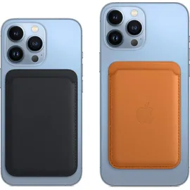 Apple iPhone Leder Wallet mit MagSafe mitternacht