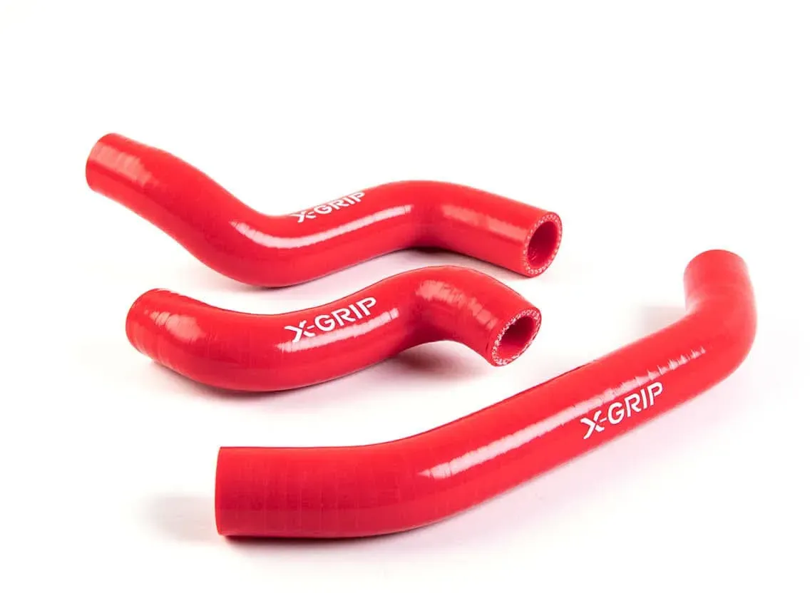 X-GRIP Silikon-Kühlerschlauch - Rot