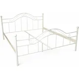 moebel-direkt-online moebel direkt online Metallbett weiß, Liegefläche 140x200 cm)