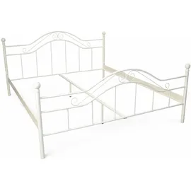moebel-direkt-online moebel direkt online Metallbett weiß, Liegefläche 140x200 cm)