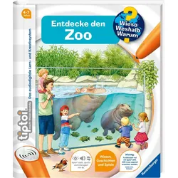 Buch RAVENSBURGER "tiptoi WWW Entdecke den Zoo", bunt, Bücher, Made in Europe