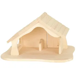 goki HOLZTIGER »Weihnachtskrippe«, mit Weihnachtsstern, ohne Zubehör