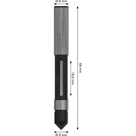 Bosch Kopierfräser 8 mm Länge 19 mm