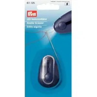 Prym 611125 Nadeleinfädler mit LED-Licht, pflaumenblau