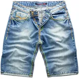 Rock Creek Shorts Jeansshorts dicke Naht Regular Fit