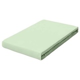 schlafgut Pure Topper Baumwolle 180 x 200 - 200 x 220 cm green light