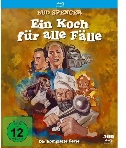 Bud Spencer – Ein Koch für alle Fälle - Die komplette Serie (Alle 12 Folgen) (Fernsehjuwelen)  [3 BRs]