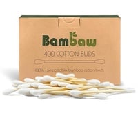 400 Bambus Wattestäbchen - Zero Waste - Bambaw