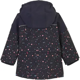 KILLTEC first instinct by killtec Kinder Softshelljacke/Outdoorjacke mit Kapuze FIOW 18 MNS SFTSHLL JCKT, dunkelnavy, 122, 42259-000
