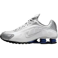 NIKE Shox R4 White/White-METALLIC Silver 40 EU - 40 EU