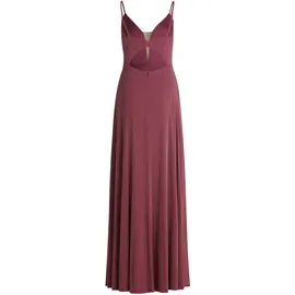 Vera Mont Abendkleid Grau/Dunkelrot 32