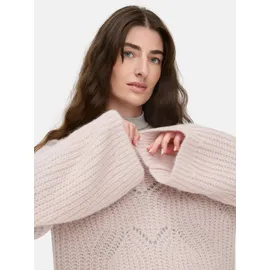 CAMEL ACTIVE Pullover mit Strukturiertem Strickmuster Lilarosa L