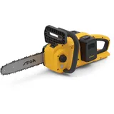 STIGA CS 300e Akku-Kettensäge, 2x20 V, 30 cm – Bürstenloser Motor, Elektronische + Mechanische Kettenbremse – Für effizientes Schneiden von Ästen und Stämmen