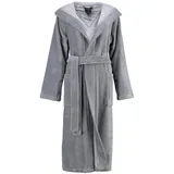 CAWÖ Home Bademäntel Damen Kapuze 802 graphit - 73 in graphit - 73 | Gr.: M