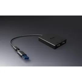 iTEC USB-A/USB-C Dual 4K HDMI Video Adapter 27 cm Schwarz