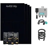 1800 Wp Balkonkraftwerk Plug & Play – Komplettset inkl. Zubehör