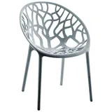 CLP Gartenstuhl Hope 59 x 59 x 80 cm grau
