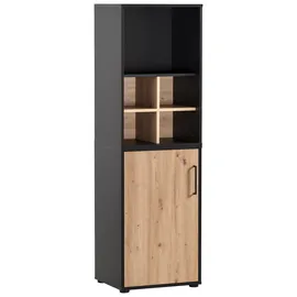 Schildmeyer Aktenregal Aino 51 x 41 x 83,6 cm Schwarz