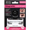 Magnetic Liner & Lash - Accent 002, magnetische Wimpern aus Echthaar, magnetischer Gel-Eyeliner und Pinsel-Applikator, black, schwarz, wiederverwendbar