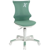 TOPSTAR Sitness X Chair 10, FX130CR66 Stoff grün, Gestell weiß
