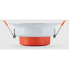 LEDKIA Einbaustrahler 16W Rund Weiß/Aluminium