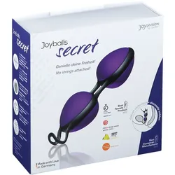 Joyballs secret violett-schwarz Beckenbodentrainer 1 St violett