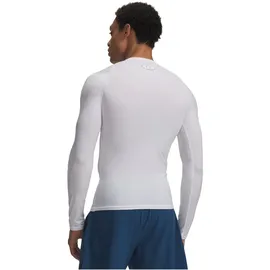 Under Armour HeatGear Elite Kompressionsshirt Herren Weiß XL