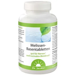 Dr. Jacob's Melissen-Basentabletten B-Vitamine Mineralstoffe