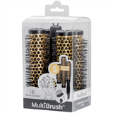 Olivia Garden Multibrush 4er Set 26/38 mm gelb