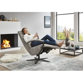 die planbar Relaxsessel DIE PLANBAR Polyester 66 x 110 x 83 cm Beige mit Relaxfunktion