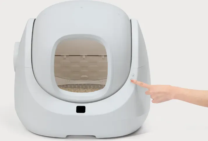 Catlink smarte selbstreinigende Katzentoilette BayMax SE Lite, 70 L extragroß für 1,59–9,98 kg Katzen, 8-stufiges Sicherheitssystem, App-Gesundheitsüberwachung für Mehrkatzenhaushalte, 4 Reinigungsmodi, Niedrigeinstiegsdesign