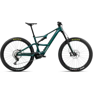 Orbea Rise LT H20 2025 29 Zoll RH L Unisex Diamond Black-Splash Olive Green (Matt)