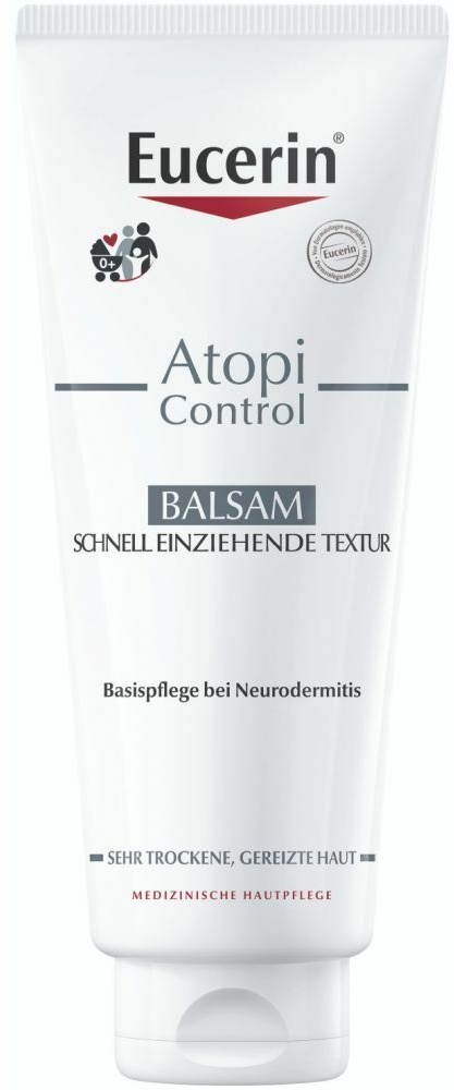 Eucerin® AtopiControl beruhigender Balsam – Schnell einziehende Textur Basispflege für Neurodermitis und sehr trockene Haut 400 ml Unisex 400 ml Balsam