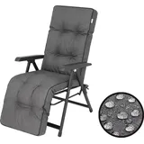 Bjird Liegenauflage 160 x 50 x 8 cm grau 1 St.