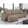 Mirjan24 Ecksofa Karl, Eckcouch, Couch mit Bettkasten und Schlaffunktion, L-Form, Ottomane universal, Dekorative Kissen-Set (Farbe: Lima 80) - Beige
