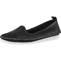 Heine Slipper Schwarz