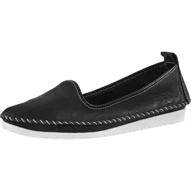 Heine Slipper Schwarz