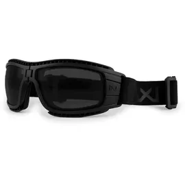 Wiley X Wiley X, Schutzbrille - Gesichtsschutz, Lynx Ballistische Schutzmaske, faltbar, rauchfarblos, Schwarz