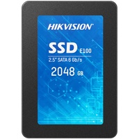 HIKVISION Interne SSD 2TB, 2,5 Zoll, SATA III, 3D NAND bis zu 550 MB/s, kompatibel für Laptop, Computer, PC- E100
