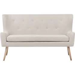 2-Sitzer Küchensofa hellbeige SKIBBY