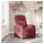 vidaXL Relaxsessel Weinrot Stoff 88 x 95 x 0 cm Rot mit Liegeposition