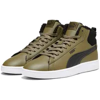 Puma Smash 3.0 Mid WTR Sneaker, Olive Drab PUMA Black PUMA White, 47 EU