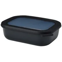 Mepal Cirqula rechteckig nordic black 1 l