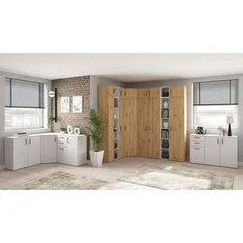 mömax Regalaufsatz Multistauraum Weiß,