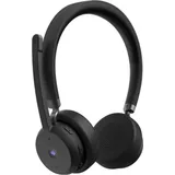 Lenovo Wireless VoIP Headset Kopfhörer Kabellos Kopfband Büro/Callcenter Bluetooth Schwarz