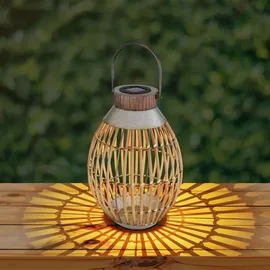 bmf-versand Solarleuchte Garten Laterne 2er Set 27cm Solarlampe Außen Außenleuchte Solar