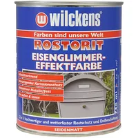 Wilckens Farben Gmbh Eisenglimmer Rostorit Eisenglimmer-Effektfarbe, seidenmatt, 750 ml,