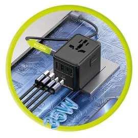 mobile origin GaN 35W Travel Adapter PW4 EU/UK/US/AUS 3x USB-C 2x USB-A
