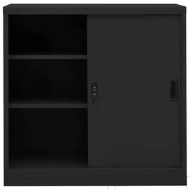 vidaXL Aktenschrank 90 x 40 x 90 cm Anthrazit