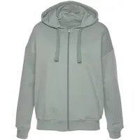 LASCANA Sweatjacke Damen salbeigrün Gr.40/42